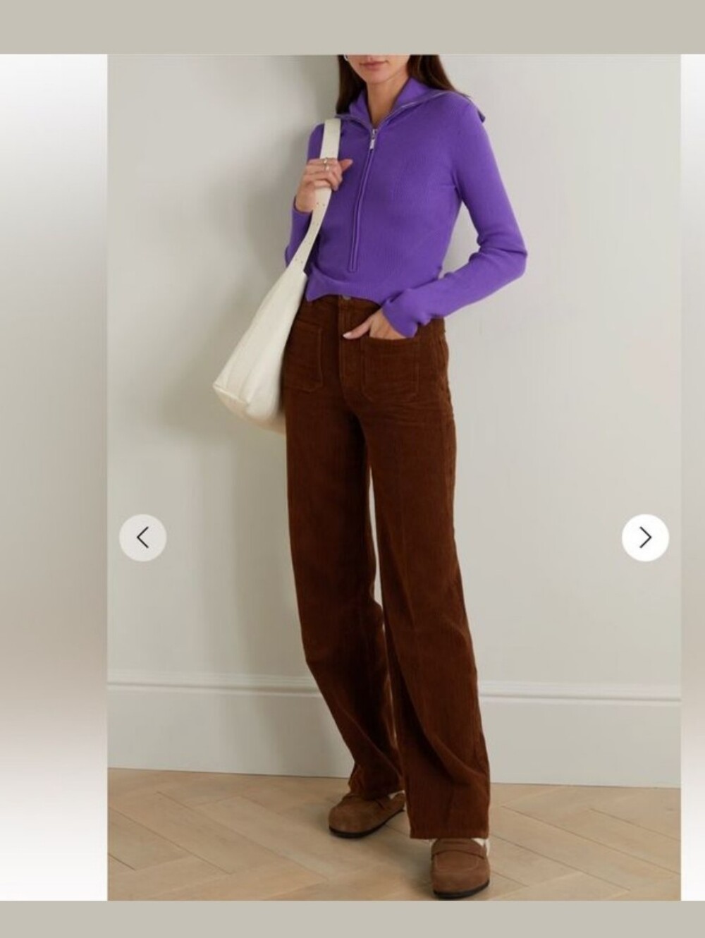 Reformation Alyssa High Rise Wide Leg Corduroy Pants Size 24
